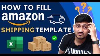 How To Fill Out Amazon Shipping Excel Template | Amazon FBA Shipment With Bulk File