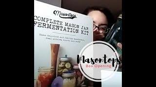 Box Opening: Masontops Fermentation Kit