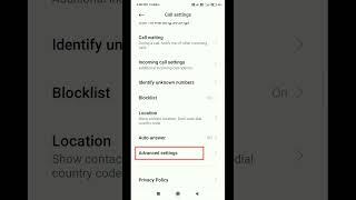 Missed Call Reminders Settings Redmi 8 #shorts #uniquetechtips