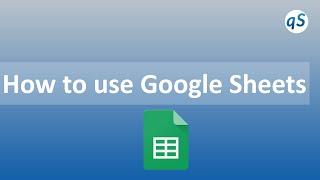 quikStarts Live Stream: How to use Google Sheets Part 4