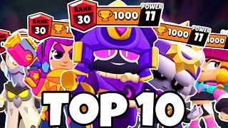 Top 10 Easiest Rank 30s In Brawl Stars (New Meta)