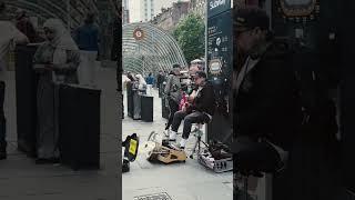 Amazing street musician performing #zombie #busking #streetmusic #streetmusicians #glasgow #music