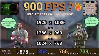 CS2 FPS Benchmark Done RIGHT! (RTX 5080 + Ryzen 7 9800X3D | InGame Settings Test) #CS2 #FPSBenchmark