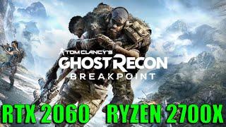 Ghost Recon Breakpoint - MSI RTX 2060 & Ryzen 7 2700x