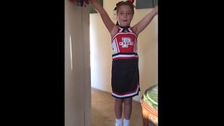 Danica G cheerleading