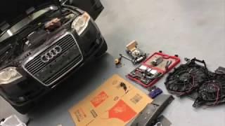 Audi A4 AC Fan Replacement Part 1