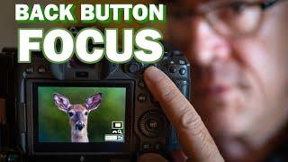 BACK-BUTTON FOCUS DEMYSTIFIED: Learn why back-button focus is great for photographers!