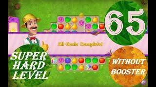 Gardenscapes Level 65 - [22 moves] [2022] [HD] solution of Level 65 Gardenscapes [No Boosters]