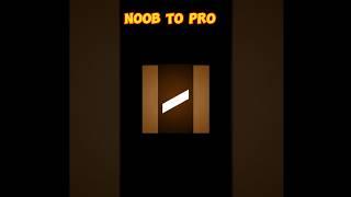 Noob to pro #noob_to_pro #ff #ffshorts