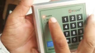 YH2000-C RFID Access Control - How to Reset