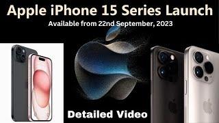 Apple iPhone 15 Series Unleashed: The Next Generation of Mobile Marvels!