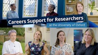 Careers support for researchers at the University of Oxford