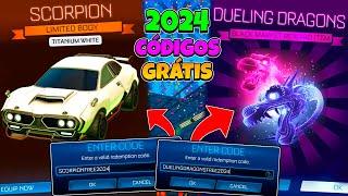 *2024* TODOS CÓDIGOS E HACKS QUE FUNCIONAM NO ROCKET LEAGUE ATUALMENTE!