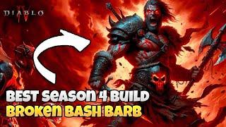 The BEST Build for SEASON 4 | Bash Barb Build Guide in Diablo 4