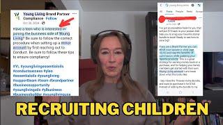 YOUNG LIVING RECRUITS CHILDREN to fund their MLM SCAM #antimlm