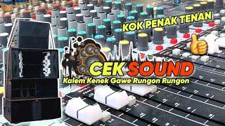 Cek Sound Dangdut Kalem ‼️ Bikin Istirahat Tenang Capek jadi Hilang