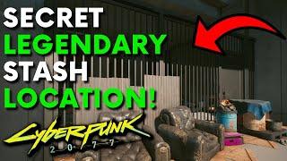 Cyberpunk 2077 - Secret LEGENDARY Stash!! (Location & Guide)