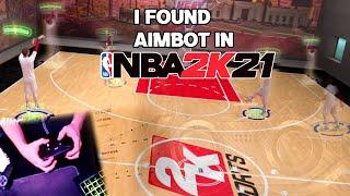 I found AIMBOT in nba 2k21... (NEW SHOT AIMING METHOD!!)