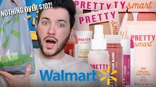I spent $500 on a full face of Walmarts NEW makeup line Pretty Smart!