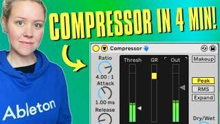 Learn Compressor In 4 min • Ableton Live