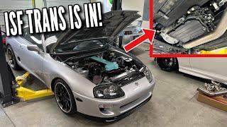 8 Speed ISF AA80E Trans Swap into MK4 Supra (How To Install Wiring, Sensors, & Fitment Part.2)