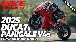 New 2025 Ducati Panigale V4s | Chad's First Ride On Track