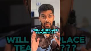 Will AI replace Teachers? Watch this to learn more… #ai #chatgpt #education