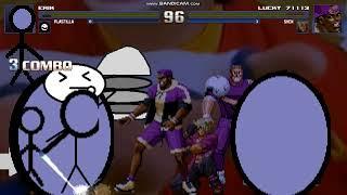 Mugen Erik and Plastilla vs Lucky and Shen