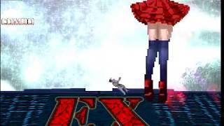 [giantess] vs school girl mmd