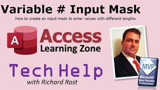 Microsoft Access Input Mask of Variable Length, Phone Numbers