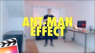 Final Cut Pro X Ant-Man Shrinking Effect Tutorial