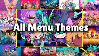 All Menu Themes in Brawl Stars (2017 — OCTOBER 2024) | #SpongeBob X #BrawlStars