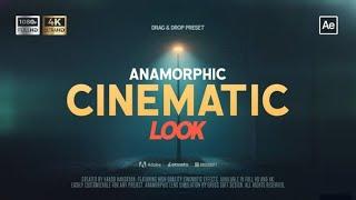 Anamorphic Cinematic Look | After Effects Template