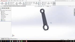 SolidWorks Tutorial : Tuto 2.1 Bielle