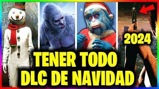 ¿Cómo TENER TODO el DLC de NAVIDAD? 2024 | YETI, GOOCH, HAULER FESTIVO, MUÑECO & MÁS GTA Online