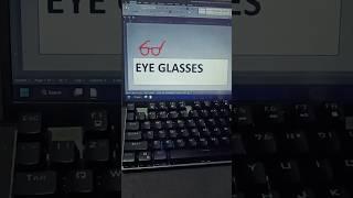 Eye glasses Symbol Tricks Computer #Msword #keyboard #shortstory #computerworld #typing