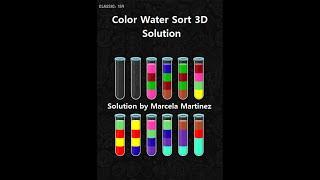 Color Water Sort 3D level 159 | Gameplay Mobile Games