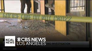 Deadly shooting leaves windows shattered at San Bernardino weed dispensary