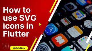 How to use SVG Icons in flutter | easy method | flutter tutorial in Hindi/Urdu