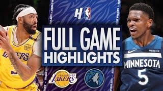 Los Angeles Lakers vs Minnesota Timberwolves - Full Game Highlights | December 13, 2024 NBA Season