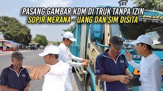 GARA-GARA PASANG GAMBAR KDM DI TRUK TANPA IZIN | SOPIR MERANA UANG DAN SIM DISITA