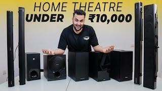 I Bought THE BEST 5 HOME THEATRES under ₹10,000 - WORST to BEST !