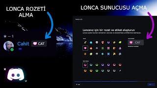 DİSCORD • LONCA ETİKETİ NASIL ALINIR & LONCA SUNUCUSU AÇMA !