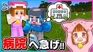 具合の悪いおじいちゃんちろるを助けろ!!【マイクラ/まいくら】