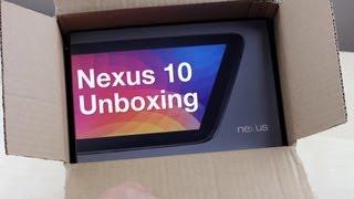 Google Nexus 10 Unboxing & First Impressions