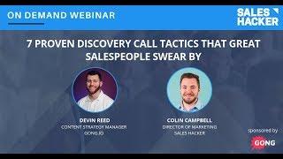 7 Proven Discovery Call Tactics That Great Salespeople Swear By