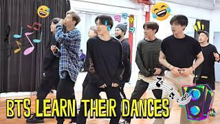 Let's See How BTS Learn Their Dances