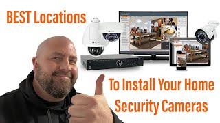 BEST Locations to Install Security Cameras!