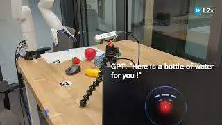 GPT for Robotics ! - Vision and Language guided Object Grasping 1