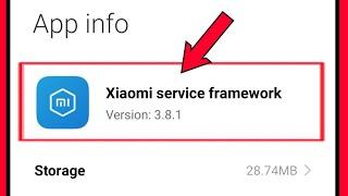 xiaomi service framework keeps stopping | how to fix service framework keeps stopping